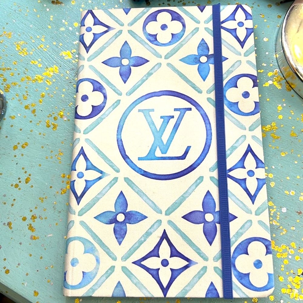 New Louis Vuitton Jane notebook- 2024 By the Pool collection. Blue Lagoon